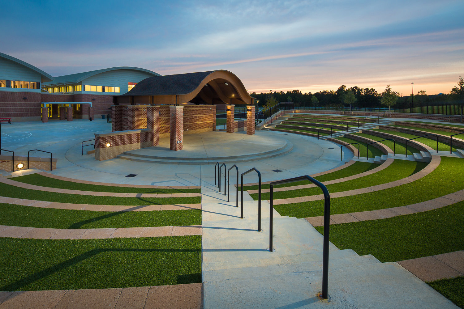 Naperville Artificial Turf Amphitheater 